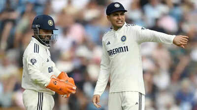 Shubman Gill and Rishabh Pant leading the Indian Test team