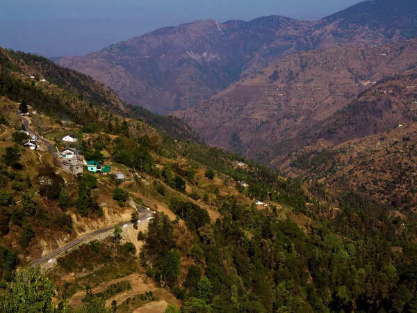 A scenic view of Pangot, a birdwatcher's paradise in Uttarakhand