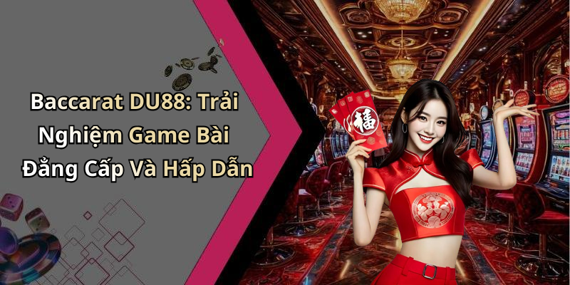 Baccarat DU88: Trải Nghiệm Game Bài Đẳng Cấp Và Hấp Dẫn