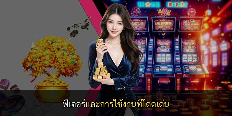 ฟีเจอร์และการใช้งานที่โดดเด่น