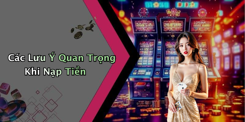 Các Lưu Ý Quan Trọng Khi Nạp Tiền