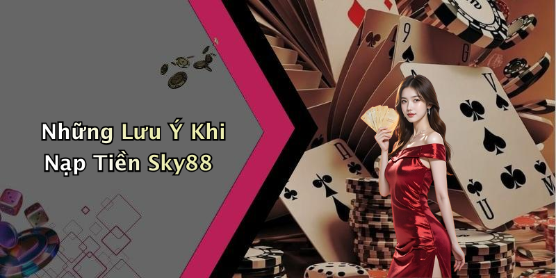 Những Lưu Ý Khi Nạp Tiền Sky88